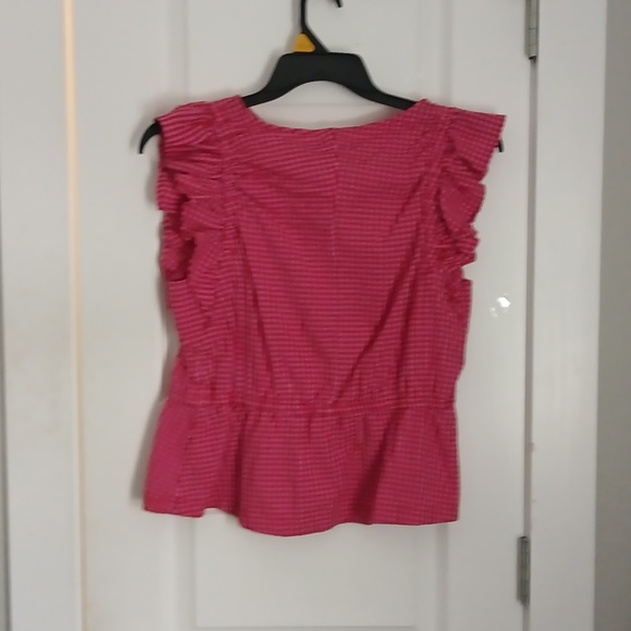 Free Assembly Red And Pink Top - Picture 2 of 4